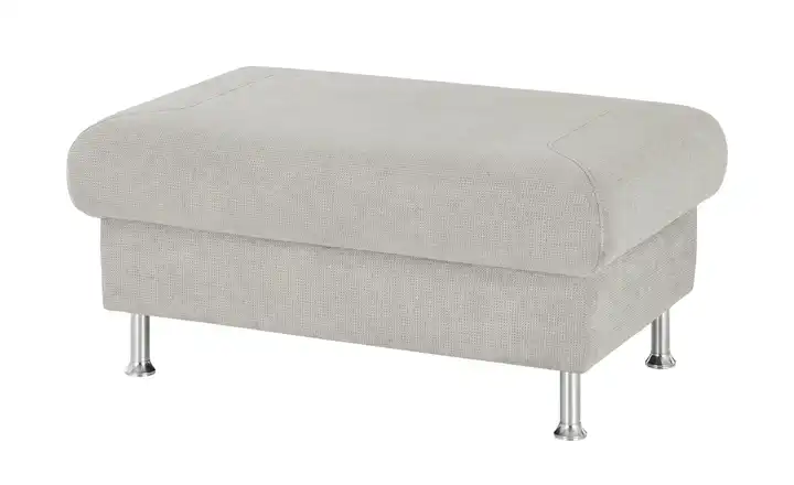 Diva Hocker Diva Lounge Silbergrau
