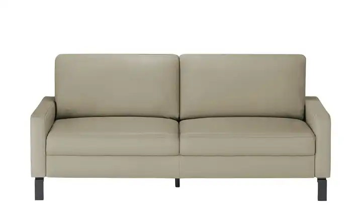 Max Schelling Einzelsofa aus Echtleder Maximum 2 Winkel Taupe Schwarz