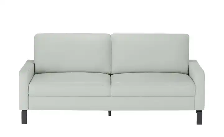 Max Schelling Einzelsofa aus Echtleder Maximum 2 Winkel Steingrau Schwarz