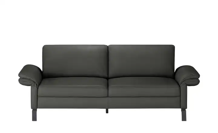 Max Schelling Einzelsofa aus Echtleder Maximum 2 Winkel Fango Schwarz, matt