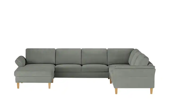 Max Schelling Wohnlandschaft Maximum rechts Grundfunktion Massivholz Steingrau