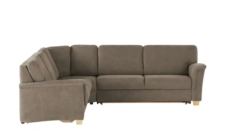 smart Ecksofa Valencia Schlamm Armlehne A2 links Erweiterte Funktion