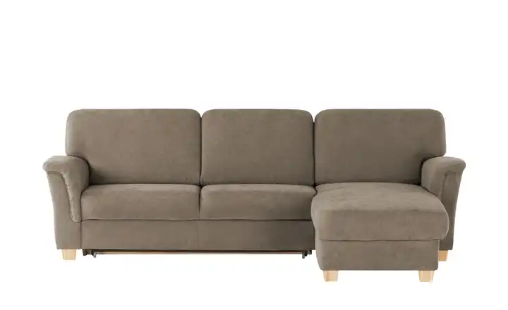 smart Ecksofa Valencia Schlamm Armlehne A2 rechts Erweiterte Funktion