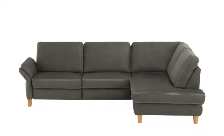 Max Schelling Ecksofa Maximum Plus Anthrazit rechts ohne eckig