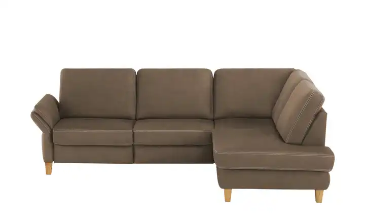 Max Schelling Ecksofa Maximum Plus Schokoladenbraun rechts ohne eckig