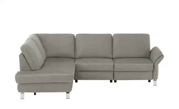 Max Schelling Ecksofa Maximum Plus Grau links Erweiterte Funktion Winkel
