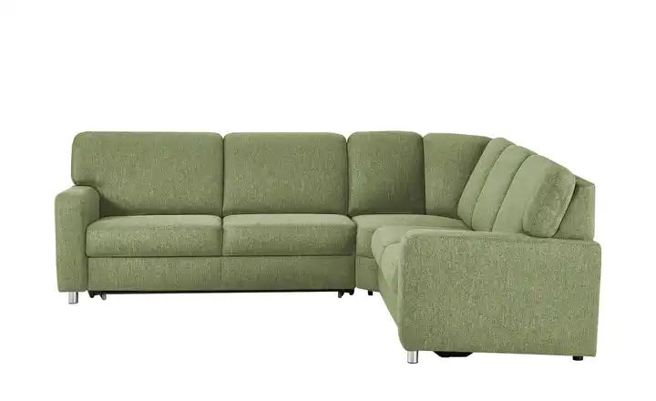 smart Ecksofa Valencia Grün Armlehne A1 rechts Erweiterte Funktion