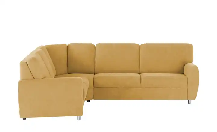 smart Ecksofa Valencia Gelb Armlehne A4 links ohne