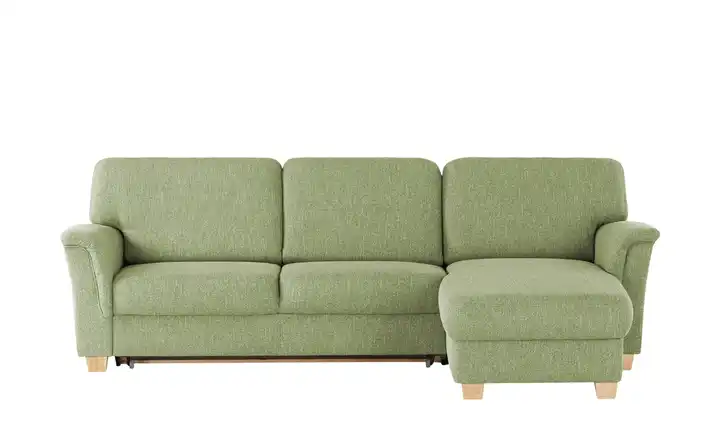 smart Ecksofa Valencia Grün Armlehne A2 rechts Erweiterte Funktion