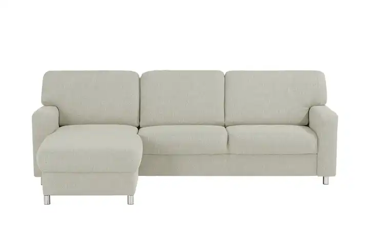 smart Ecksofa Valencia Silbergrau Armlehne A1 links ohne
