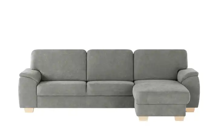 smart Ecksofa Valencia Hellgrau Armlehne A5 rechts ohne