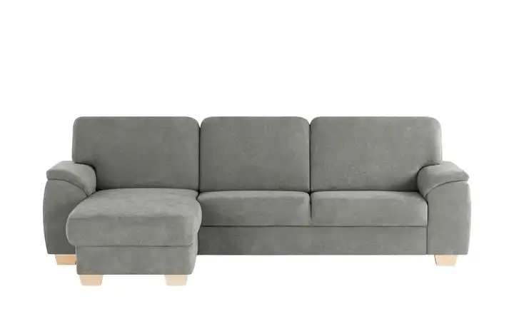smart Ecksofa Valencia Hellgrau Armlehne A5 links ohne