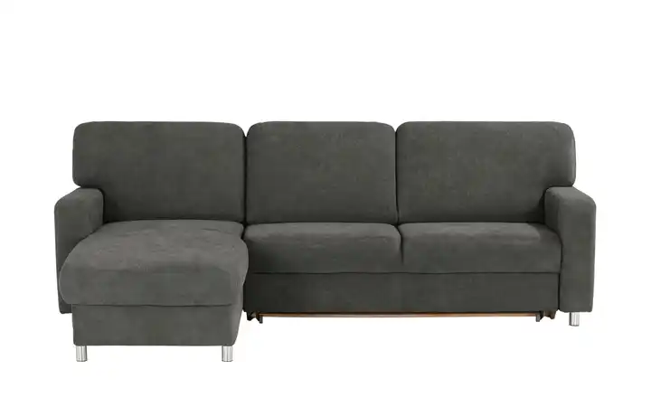 smart Ecksofa Valencia Anthrazit Armlehne A1 links Erweiterte Funktion