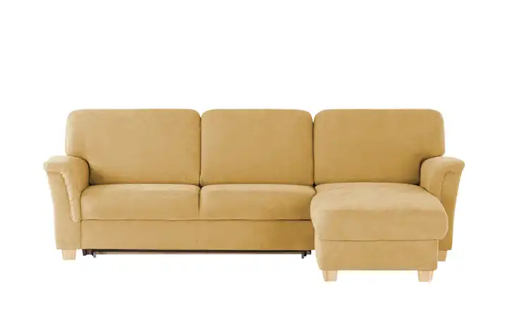 smart Ecksofa Valencia Gelb Armlehne A2 rechts Erweiterte Funktion