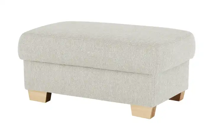 smart Hocker Valencia Silbergrau konisch breit