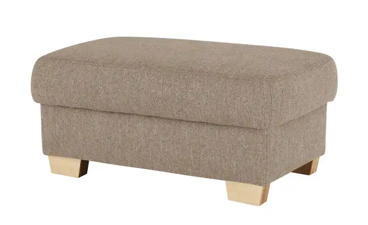 smart Hocker Valencia Moccabraun konisch breit