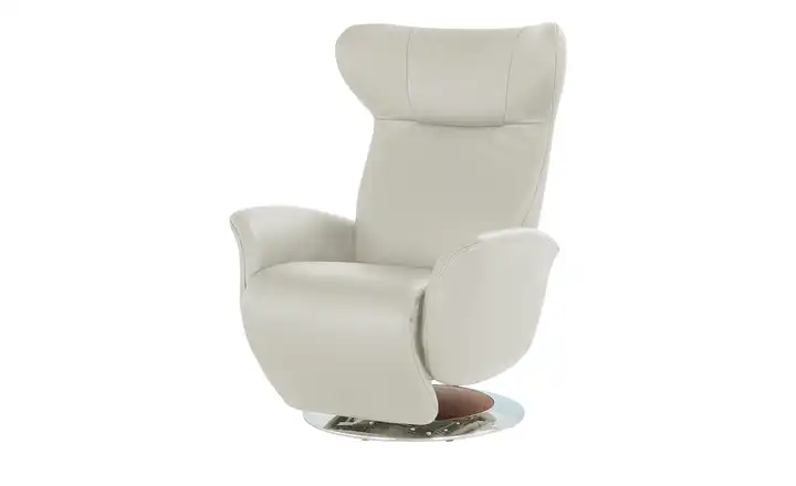 JOOP! Relaxsessel aus Leder Lounge 8140 Silbergrau