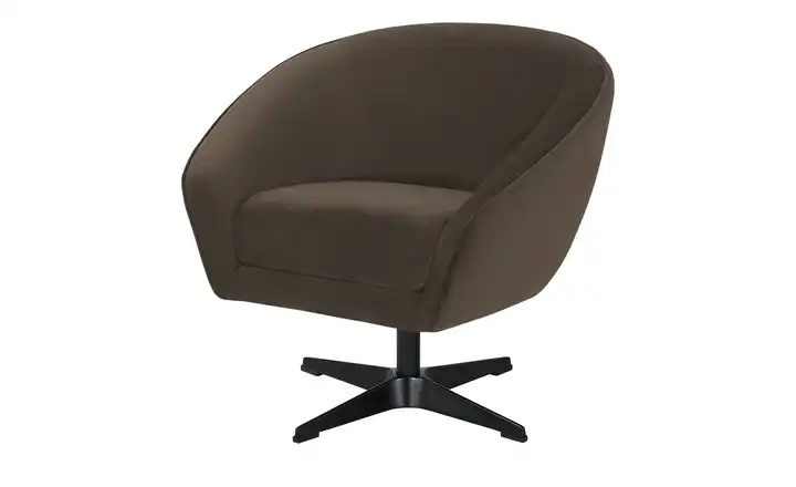 switch Drehsessel Roma Mikrofaser Braun