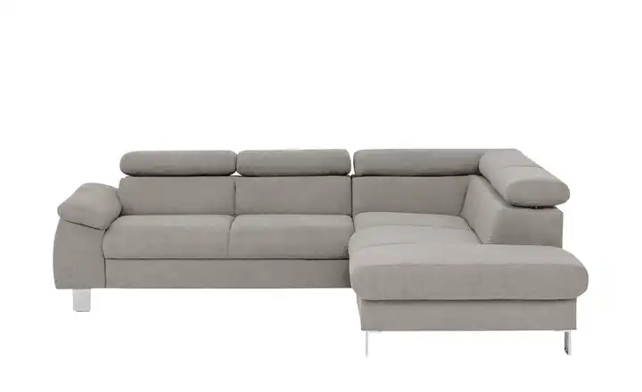 uno Ecksofa Micky Elefantengrau rechts Grundfunktion