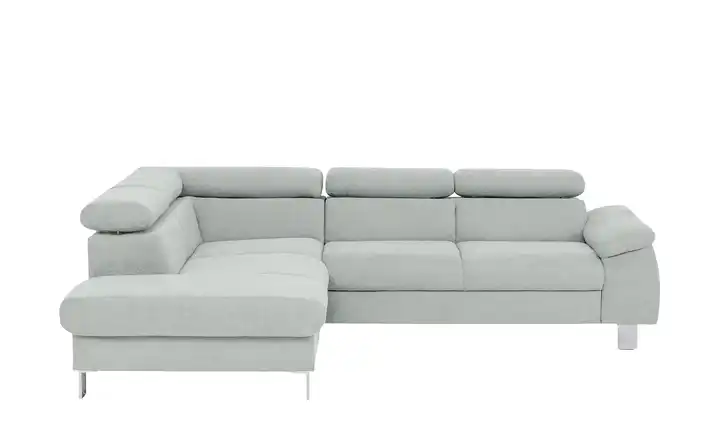 uno Ecksofa Micky Hellgrau links Grundfunktion