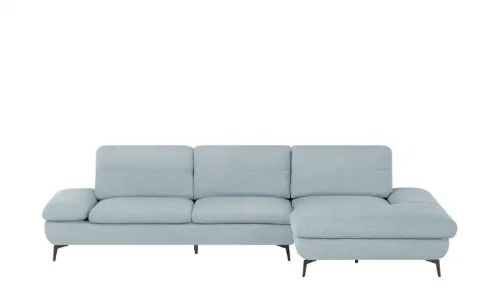 Wohnwert Ecksofa Amarena Hellblau rechts
