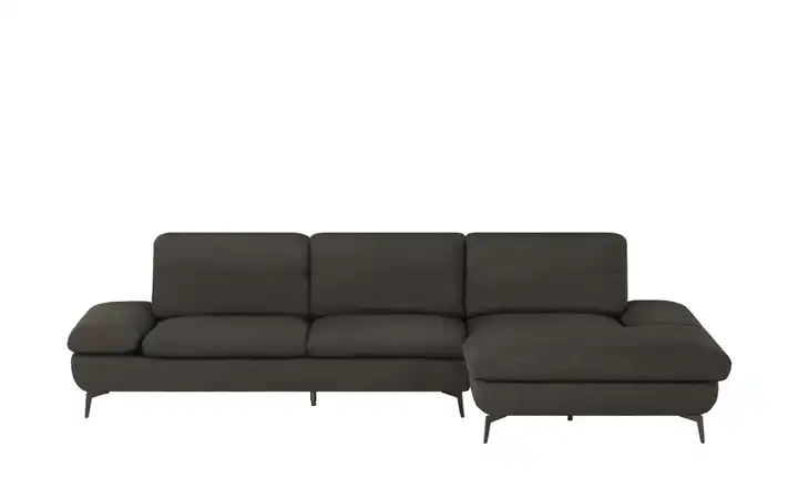Wohnwert Ecksofa Amarena Dunkelbraun rechts