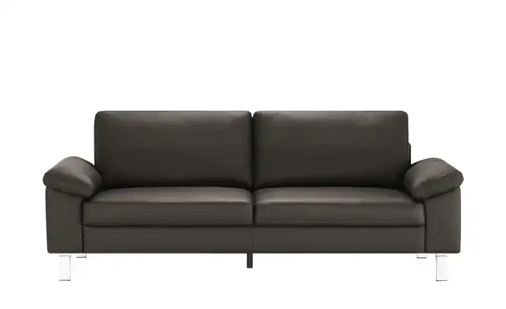 Einzelsofa aus Echtleder Bena Braun