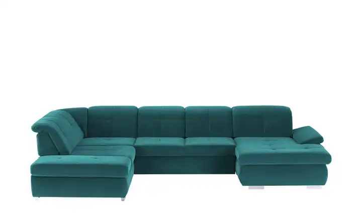Lounge Collection Wohnlandschaft Mikrofaser Affair Petrol links Grundfunktion