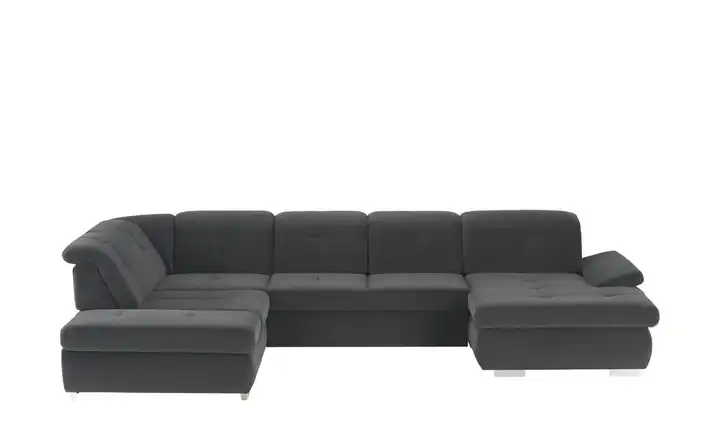 Lounge Collection Wohnlandschaft Mikrofaser Affair Anthrazit links Grundfunktion