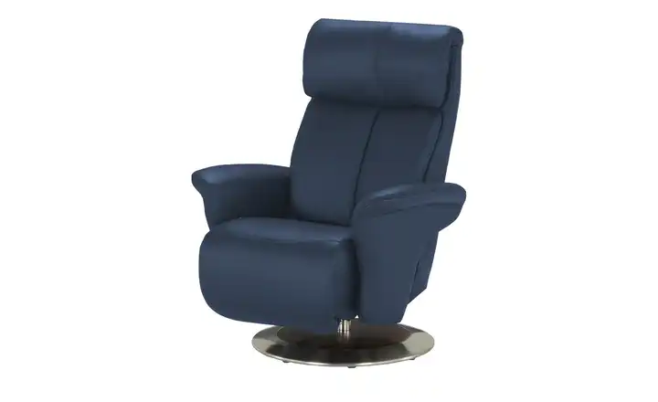 himolla Ledersessel 7227 Dunkelblau