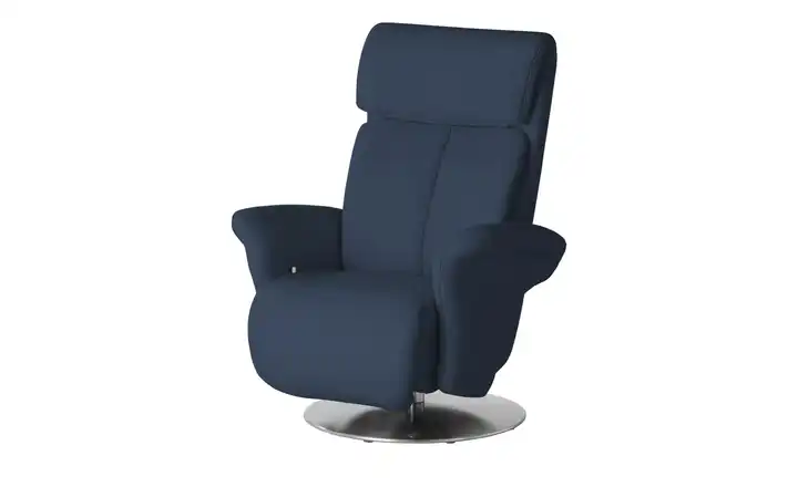 himolla Ledersessel mit Relaxfunktion 7227 Dunkelblau
