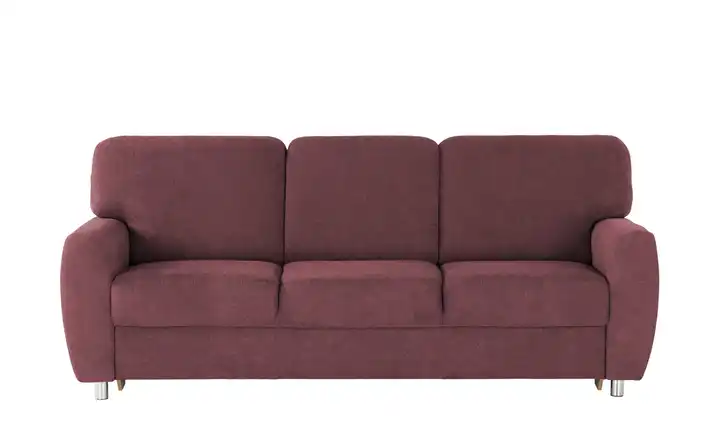 smart Sofa Valencia Bordeauxrot 3 Armlehne A4