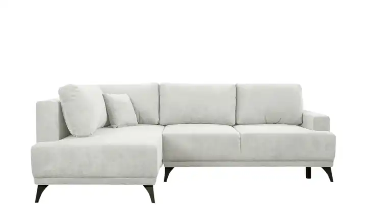 Ecksofa Lima Hellgrau links