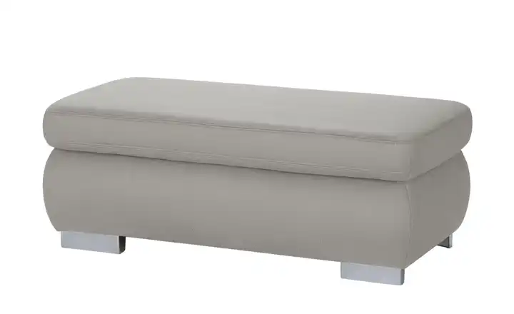 Lounge Collection XXL-Hocker Kathrin Hellgrau