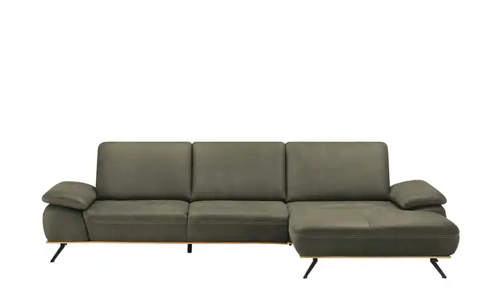 meinSofa Ecksofa Fiona Olivgrün rechts Erweiterte Funktion