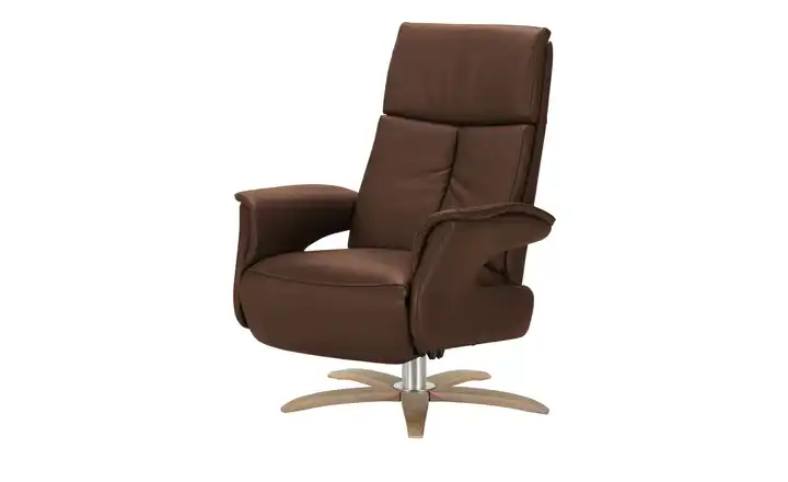 Nils Olsen Relaxsessel aus Leder Lia Braun