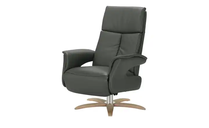 Nils Olsen Relaxsessel aus Leder Lia Anthrazit