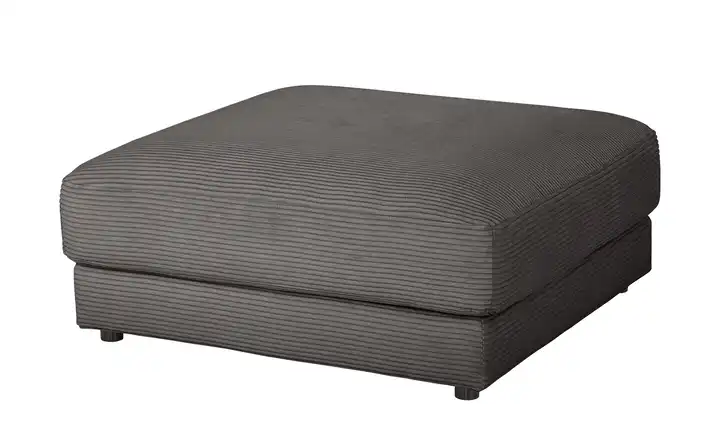Jette Home Hocker Cord Sila Anthrazit