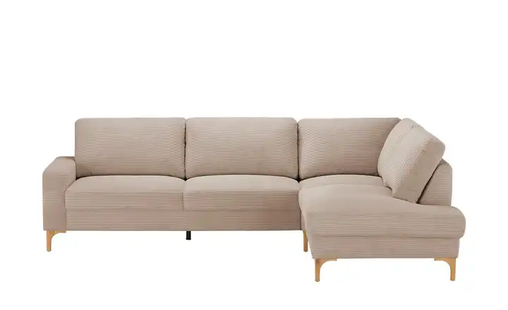 Gray & Jones Cord-Sofa Capa Hellbraun rechts