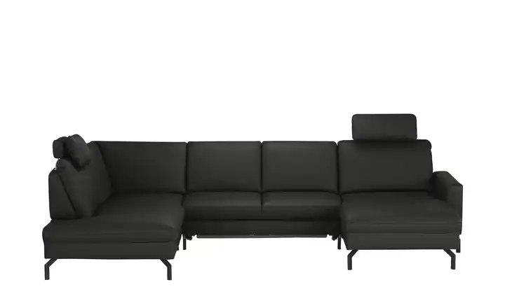 meinSofa Wohnlandschaft Grace links Schwarz