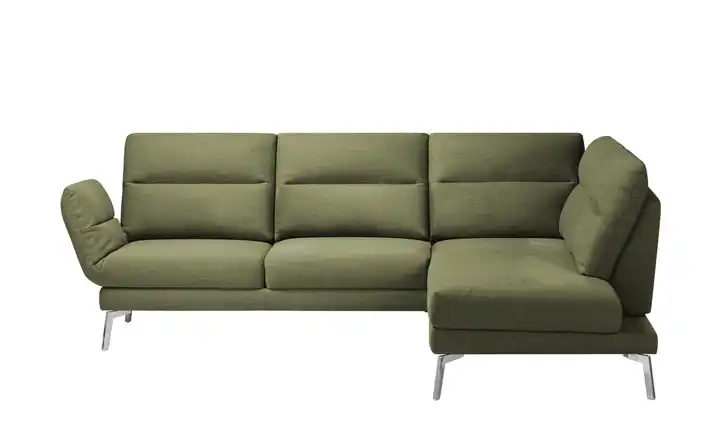 Max Schelling Ecksofa Sentence Olivgrün rechts ohne