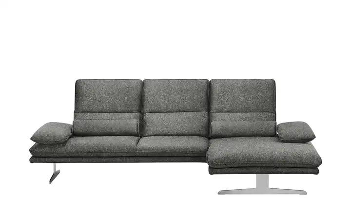 W.SCHILLIG Ecksofa 16777 Broadway Anthrazit rechts Grundfunktion
