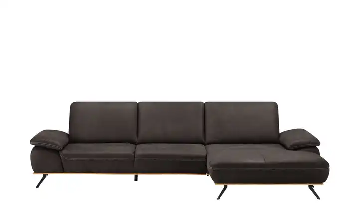 meinSofa Ecksofa Fiona Schokoladenbraun rechts Erweiterte Funktion