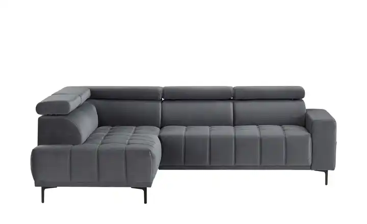 uno Ecksofa aus Mikrofaser Carrara