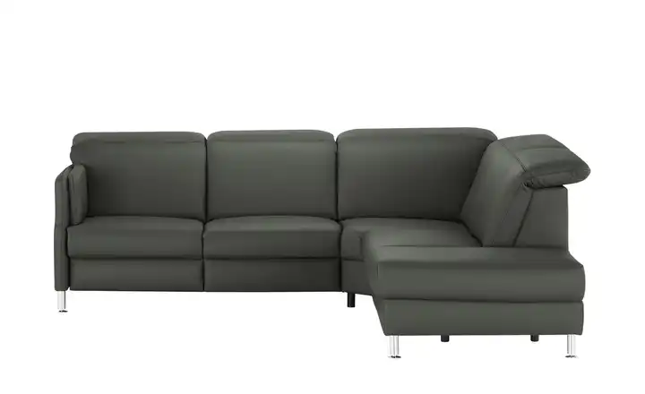 meinSofa Leder-Ecksofa  Leon