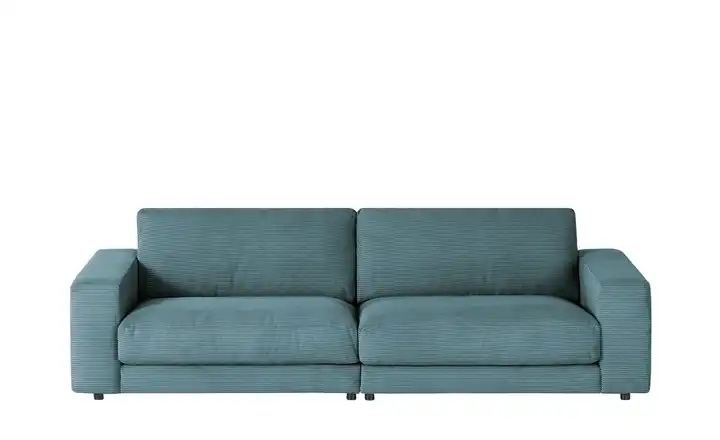 Jette Home Sofa Cord Sila 84 cm 250 cm Petrol