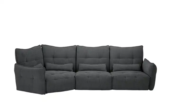 Ecksofa Jeaneva links Anthrazit