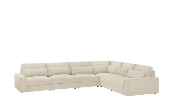 Ecksofa Branna Creme links Creme