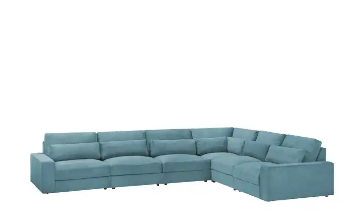 Ecksofa Branna Petrol links Petrol