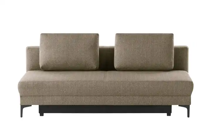 Schlafsofa mit Schlaffunktion Genua Winkel 140 cm Steingrau